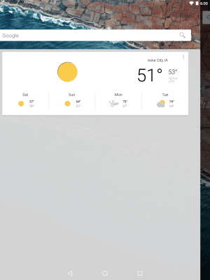 Screenshot of the application Blur - A Launcher Replacement - #14