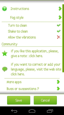Screenshot of the application Steamy windows - #5