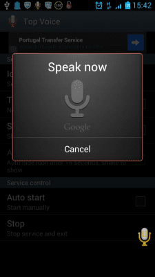 Screenshot of the application Top Voice - #2