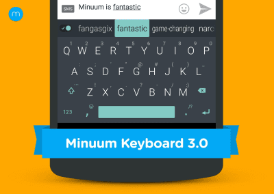 Screenshot of the application Minuum Keyboard Free - #1