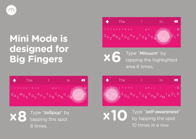 Screenshot of the application Minuum Keyboard Free - #7