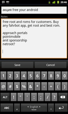 Screenshot of the application To Do List Widget Lite - #3