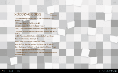 Screenshot of the application Meta Widget - #3