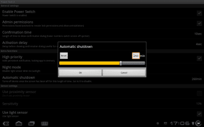 Screenshot of the application Power Switch Lite - #3