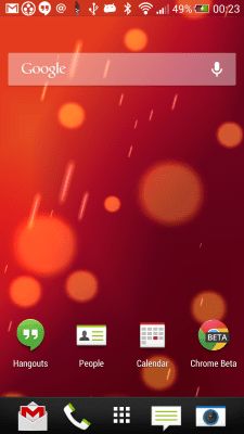 Screenshot of the application SunBeam Live Wallpaper - #1