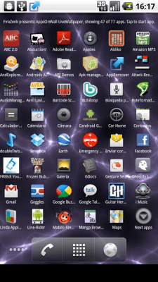 Screenshot of the application Apps On Wall - #2