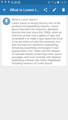 Screenshot of the application Lotify - #8
