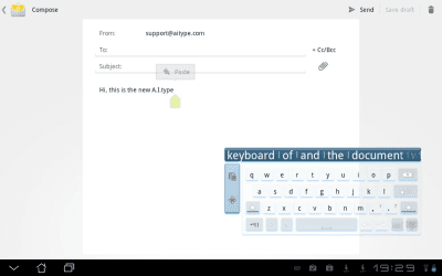Screenshot of the application FREE Keyboard app - #2