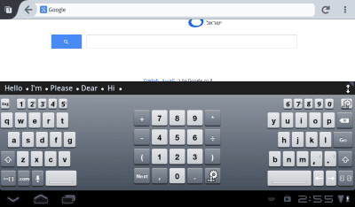 Screenshot of the application FREE Keyboard app - #15