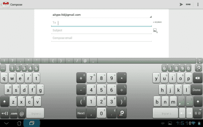 Screenshot of the application FREE Keyboard app - #16