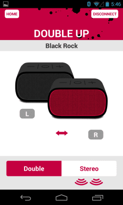 Screenshot of the application UE MINI BOOM - #4