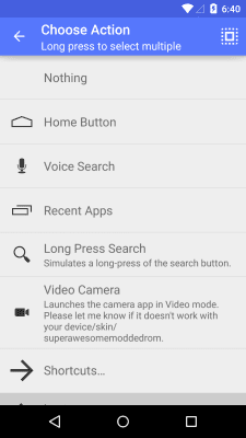 Screenshot of the application Swipeup Utility - #4