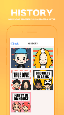 Screenshot of the application FaceQ - #4