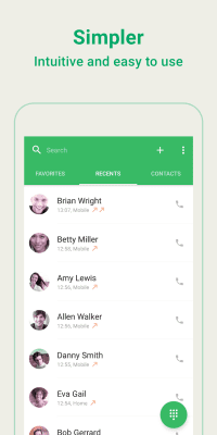 Screenshot of the application Easy Phone: Dialer & Caller ID - #2