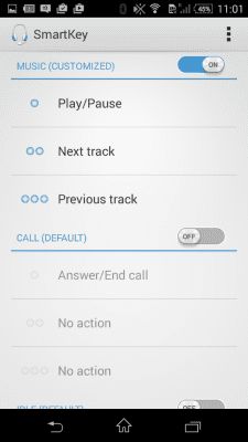 Screenshot of the application SmartKey - #5