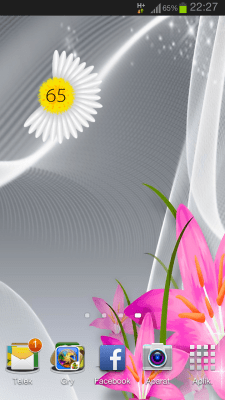 Screenshot of the application Colorful battery indicator - #5