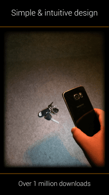 Screenshot of the application Flashlight - flashlight (screen) - #3