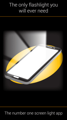 Screenshot of the application Flashlight - flashlight (screen) - #4