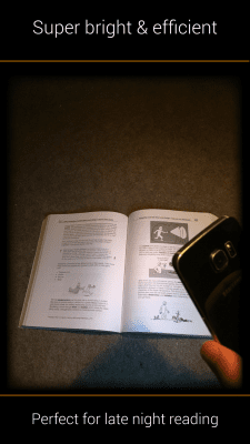 Screenshot of the application Flashlight - flashlight (screen) - #5