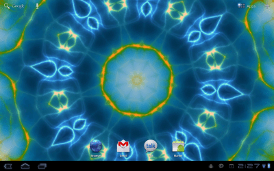 Screenshot of the application Prismatic Free Live Wallpaper - #7