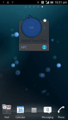 Screenshot of the application Xperia SmartTags - #1