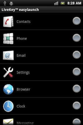 Screenshot of the application Quick Start LiveKey - #3