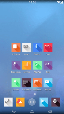 Screenshot of the application Saga3 metro style - Icon Pack - #7