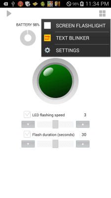 Screenshot of the application LED flashlight from SmartWho - #3