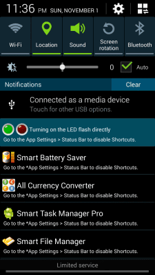 Screenshot of the application LED flashlight from SmartWho - #6