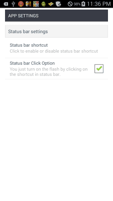 Screenshot of the application LED flashlight from SmartWho - #7