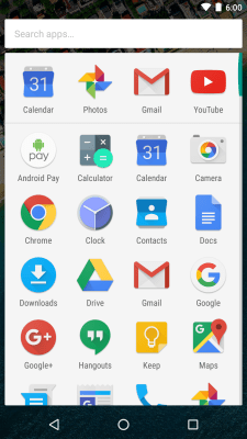 Screenshot of the application Google Start - #3