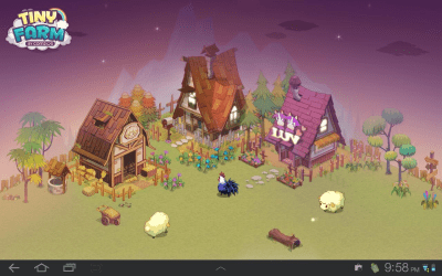Screenshot of the application Tiny Farm Live wallpaper - #3