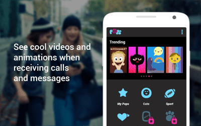 Screenshot of the application Pops: Fun Video Notifications - #4