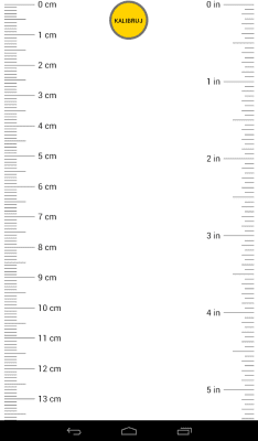 Screenshot of the application Ruler - #5