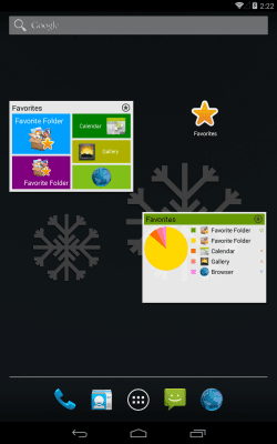 Screenshot of the application Favorite Folder - #7