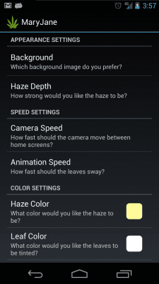 Screenshot of the application MaryJane Live Wallpaper - #4
