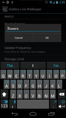 Screenshot of the application Gallery Free Live Wallpaper - #5