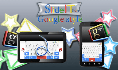 Screenshot of the application SlideIT Google Skin - #1