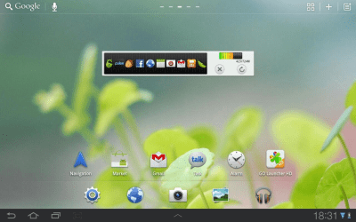 Screenshot of the application GO Launcher HD for Pad - #1