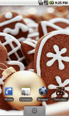 Screenshot of the application Chocolate Wallpapers - #2