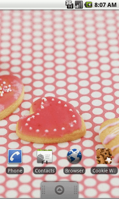 Screenshot of the application Cookie Wallpapers - #3