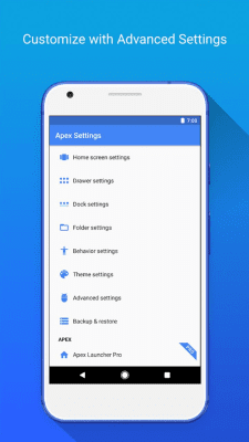 Screenshot of the application Apex Launcher Classic - #6