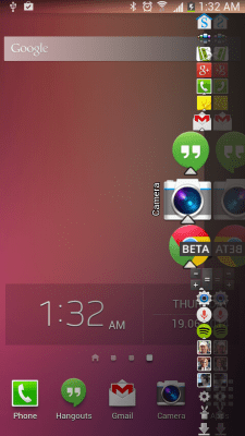 Screenshot of the application Dock4Droid - #1