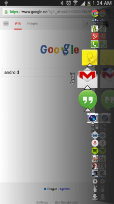 Screenshot of the application Dock4Droid - #2