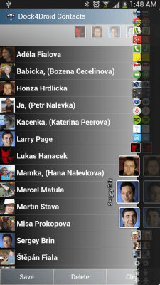 Screenshot of the application Dock4Droid - #6