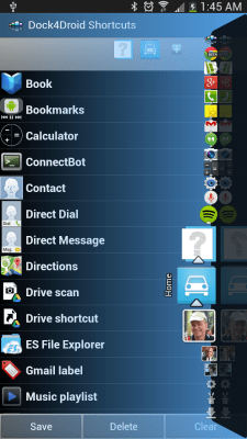 Screenshot of the application Dock4Droid - #8