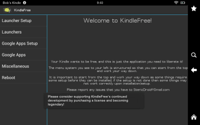 Screenshot of the application KindleFree (Free) - #1