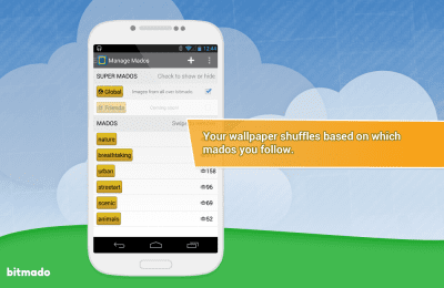 Screenshot of the application bitmado - #4
