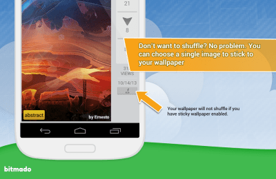 Screenshot of the application bitmado - #8