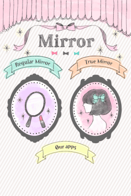 Screenshot of the application Simple True Mirror - #1